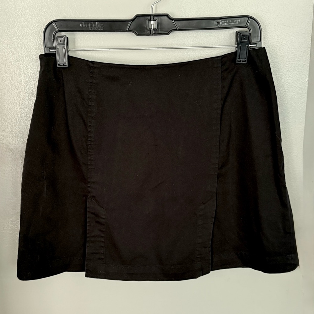 eric casual Black Skort Women’s 8 M Cotton Stretch Summer Casual Comfy Skirt